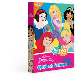QUEBRA CABEÇA 60 PEÇAS PRINCESAS - TOYSTER 8006